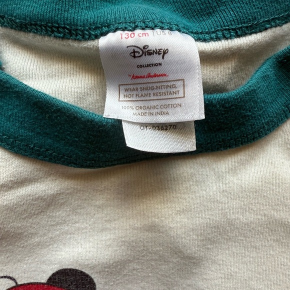 Hanna Andersson unisex Long Sleeve Pajama Top Bundle in Organic Cotton Size 8 - Picture 9 of 12